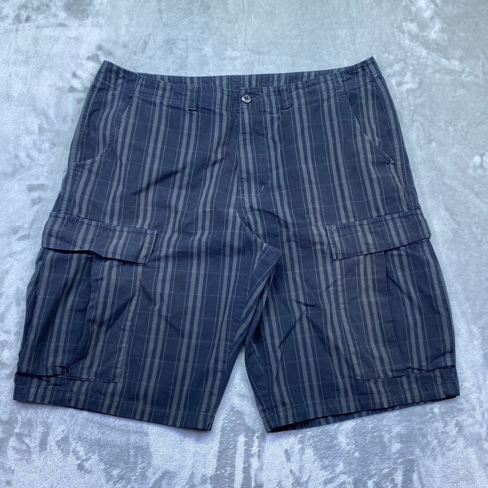 Patagonia All-Wear Cargo Shorts Organic Cotton Mens 36 Fits‎ 38" Striped Pockets